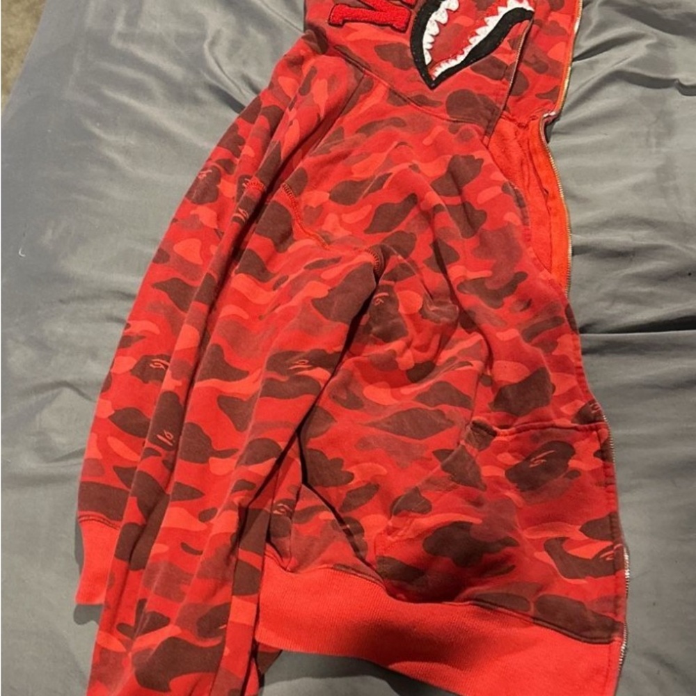 Red Bape Hoodie